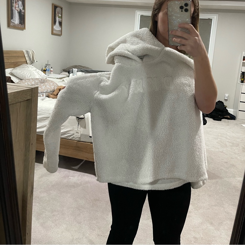 DKNY sherpa sweatshirt
